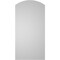 Ekena Millwork Arch Top Surface Mount PVC Gable Vent: Functional, w/ 3-1/2"W x 1"P Standard Frame, 14"W x 28"H GVPAR14X2801SF - alternate 2